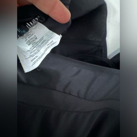 NWT Aqua Green Swimwear Black Swimsuit w/ Skirt Size Medium - Picture 11 of 12